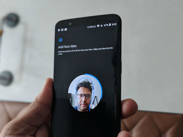 ಒನ್‌ಪ್ಲಸ್ 5ಟಿ ಫೋನಿನಲ್ಲಿ ಫೇಸ್‌ಲಾಕ್!!