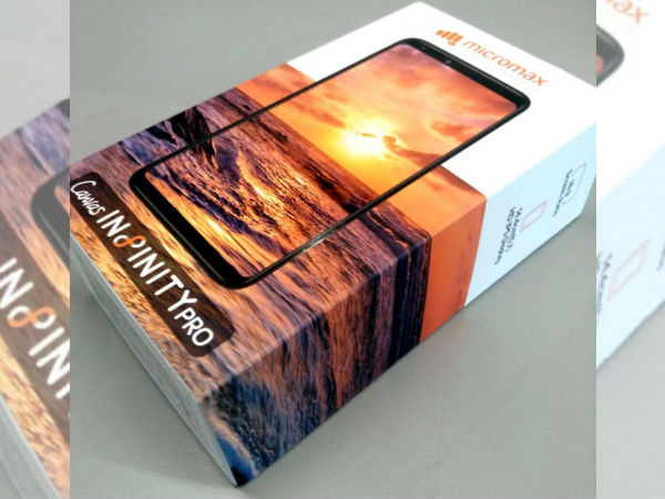 ಮೈಕ್ರೊಮಾಕ್ಸ್ ಇನ್ಫಿನಿಟಿ ಪ್ರೋ ಶೀಘ್ರವೇ ಲಾಂಚ್..! ಮೈಕ್ರೊಮಾಕ್ಸ್ ಇನ್ಫಿನಿಟಿ ಪ್ರೋ ಶೀಘ್ರವೇ ಲಾಂಚ್..!