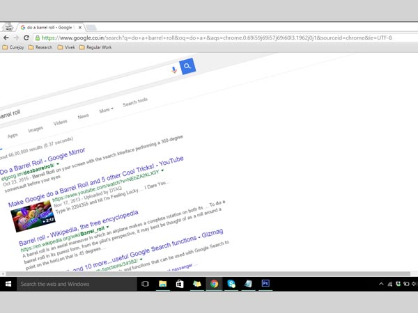 ಗೂಗಲ್ ವೆಬ್‌ಸೈಟ್ ತಿರುಗಿಸಬಹುದು!!