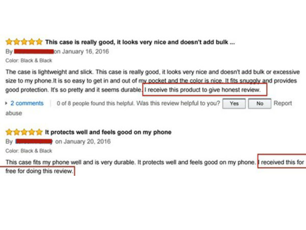 ಫೇಕ್ ರಿವ್ಯೂ: