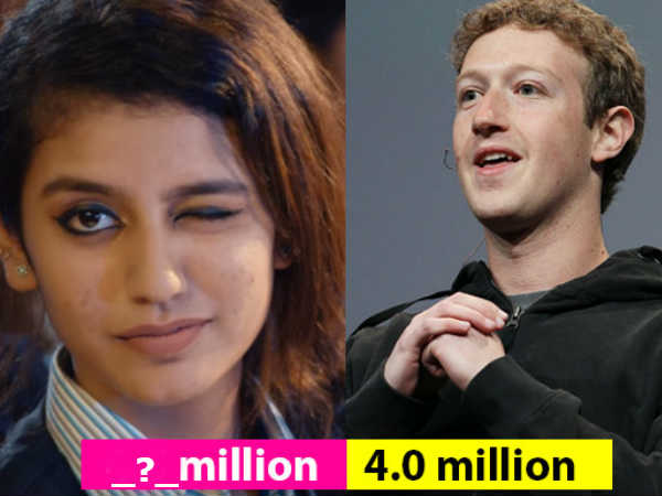 ಫೇಸ್ಬುಕ್ ಮಾಲಿಕನಿಗಿಂತಲೂ ಪ್ರಿಯವಾರಿಯರ್ಗೆ ಹೆಚ್ಚು ಫಾಲೋವರ್ಸ್!! ಫೇಸ್ಬುಕ್ ಮಾಲಿಕನಿಗಿಂತಲೂ ಪ್ರಿಯವಾರಿಯರ್ಗೆ ಹೆಚ್ಚು ಫಾಲೋವರ್ಸ್!!