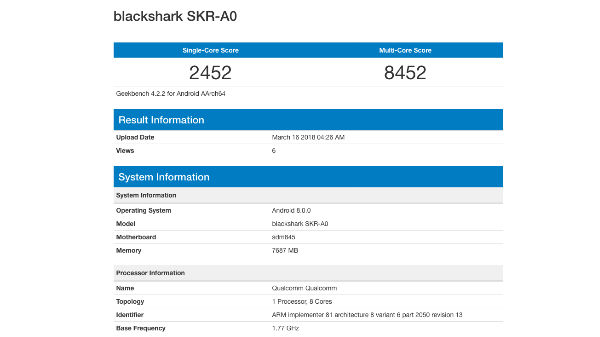 ಸ್ಯಾಮ್ಸಂಗ್ ಗ್ಯಾಲೆಕ್ಸಿ S9ಗಿಂತಲೂ ವೇಗ: ಸ್ಯಾಮ್ಸಂಗ್ ಗ್ಯಾಲೆಕ್ಸಿ S9ಗಿಂತಲೂ ವೇಗ: