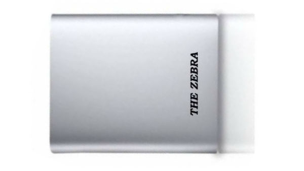 2) Zebra 10400 mAh Power Bank For All Smart Phones.