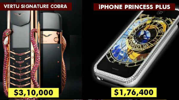 1) ಫಾಲ್ಕನ್ ಸೂಪರ್ನೋವಾ ಪಿಂಕ್ ಡೈಮಂಡ್ ಐಫೋನ್ 6(&dollar;95.5 million)