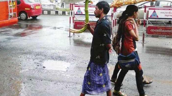 ಬಾಳೆದಿಂಡಿನ ಚತ್ರಿ ಅದು!