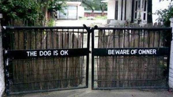 ಮನೆ ಗೇಟ್ ಮುಂದೆ ನಿಜವಾಗಿ ಬರೆದಿರೋದು ಇಲ್ಲಿ ಮಾತ್ರ.