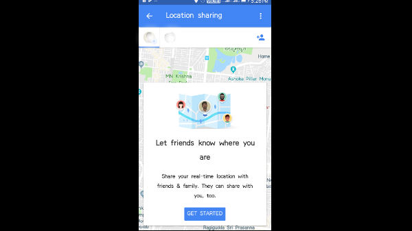 8. ನಿಮ್ಮ ಲೋಕೆಷನ್ ಹಂಚಿಕೊಳ್ಳಿ