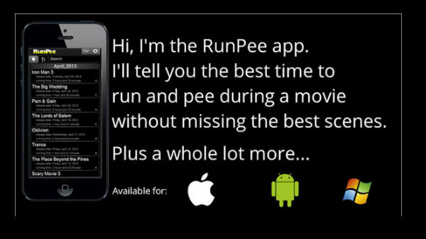 11 ರನ್ ಪೀ(RunPee)