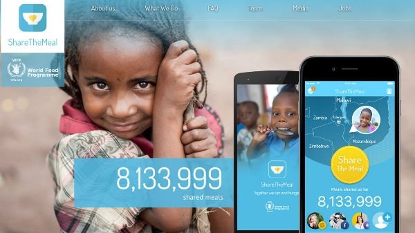 8. ಶೇರ್ ದಿ ಮೀಲ್ ಆಪ್ – ಚಾರಿಟಿ ಆಪ್