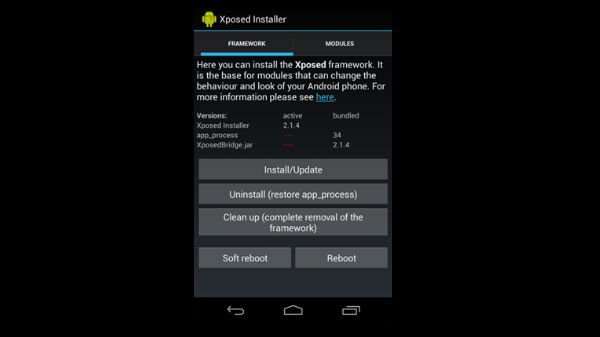 ವಿಧಾನ 4: Xposed Installer ಬಳಸಿ ಗೆಸ್ಚರ್ ಅನ್ ಲಾಕ್ ವೈಶಿಷ್ಟ್ಯವನ್ನು ಆಂಡ್ರಾಯ್ಡ್ ಗೆ ಸೇರಿಸಿ. ವಿಧಾನ 4: Xposed Installer ಬಳಸಿ ಗೆಸ್ಚರ್ ಅನ್ ಲಾಕ್ ವೈಶಿಷ್ಟ್ಯವನ್ನು ಆಂಡ್ರಾಯ್ಡ್ ಗೆ ಸೇರಿಸಿ.