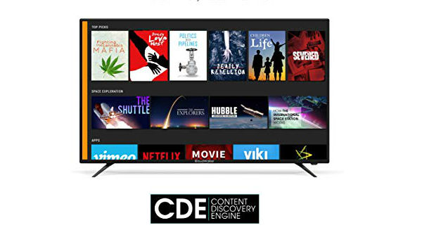 ಕ್ಲೌಡ್ ವಾಕರ್ 43 ಇಂಚಿನ ಸ್ಮಾರ್ಟ್ ಟಿವಿ: