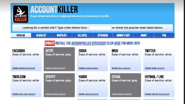 5. ಅಕೌಂಟ್‌ ಕಿಲ್ಲರ್ (Account Killer)