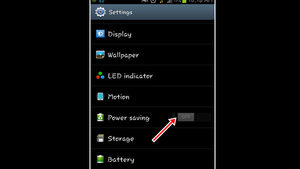 ಪವರ್ ಸೇವ್ ಮೋಡ್ ಆನ್ ಮಾಡಿ ಪವರ್ ಸೇವ್ ಮೋಡ್ ಆನ್ ಮಾಡಿ