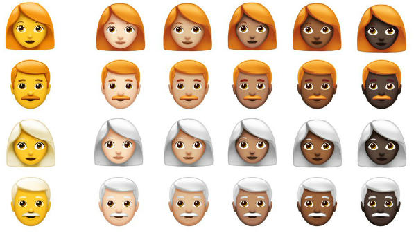 ಒಟ್ಟು 55 ಎಮೋಜಿ: