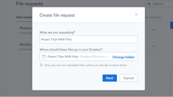 4. ಫೈಲ್ ಗಳ ರಿಕ್ವೆಸ್ಟ್ 