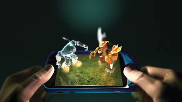 3D ಸ್ಮಾರ್ಟ್‌ಫೋನ್ ಡಿಸ್‌ಪ್ಲೇ! 