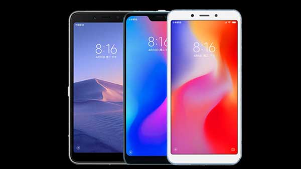 ರೆಡ್ಮಿ 6ಎ, ರೆಡ್ಮಿ 6, ರೆಡ್ಮಿ 6 ಪ್ರೋ ಡಿಸೈನ್ ಮತ್ತು ಡಿಸ್ಪ್ಲೇ 