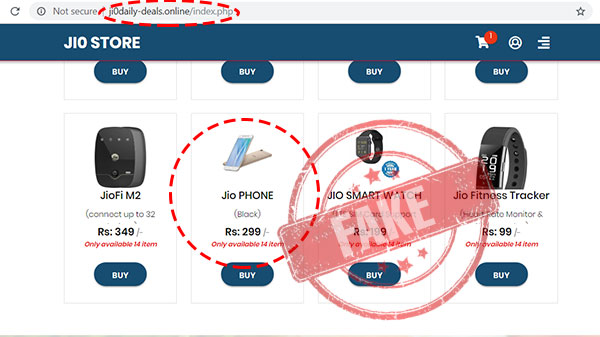 ಜಿಯೋ ಎಂದು ನಂಬಿದರೆ ಗ್ಯಾರಂಟಿ ಪಂಗನಾಮ..! ಜಿಯೋ ಹೆಸರಿನಲ್ಲಿ ನಡಿತಿದೆ ಭಾರೀ ಮೋಸ..!   Read more at: https://kannada.gizbot.com/news/beware-this-fake-jio-laptop-offer-website-018819.htmlಜಿಯೋ ಎಂದು ನಂಬಿದರೆ ಗ್ಯಾರಂಟಿ ಪಂಗನಾಮ..! ಜಿಯೋ ಹೆಸರಿನಲ್ಲಿ ನಡಿತಿದೆ ಭಾರೀ ಮೋಸ..! 