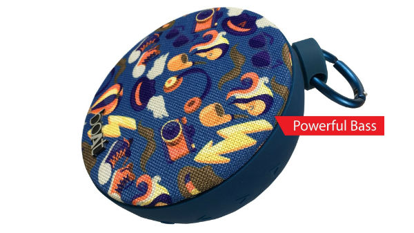 boAt ಸ್ಟೋನ್ 260 ಸ್ಪ್ಯಾಷ್ ಪ್ರೂಫ್ ಮತ್ತು ಶಾಕ್ ರೆಸಿಸ್ಟೆನ್ಸ್ ವಯರ್ ಲೆಸ್ ಪೊರ್ಟೇಬಲ್ ಸ್ಪೀಕರ್: (Jazzy Blue): 