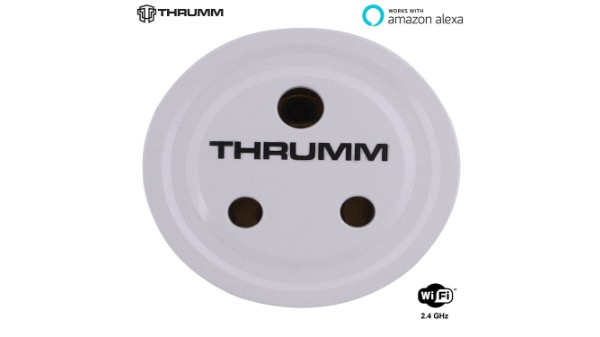 Thrumm ವೈ-ಫೈ ಸ್ಮಾರ್ಟ್ ಪ್ಲಗ್ (ವೈಟ್) Thrumm ವೈ-ಫೈ ಸ್ಮಾರ್ಟ್ ಪ್ಲಗ್ (ವೈಟ್)