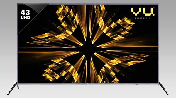 Vu Iconium 43-ಇಂಚಿನ 4K LED ಸ್ಮಾರ್ಟ್ ಟಿವಿ (ಆರಂಭಿಕ ಬೆಲೆ Rs 23,999)