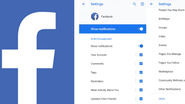 1. ಅನುಸರಿಸಬೇಕಾಗಿರುವ ಹಂತಗಳು: : ಫೇಸ್ ಬುಕ್ ಆಪ್