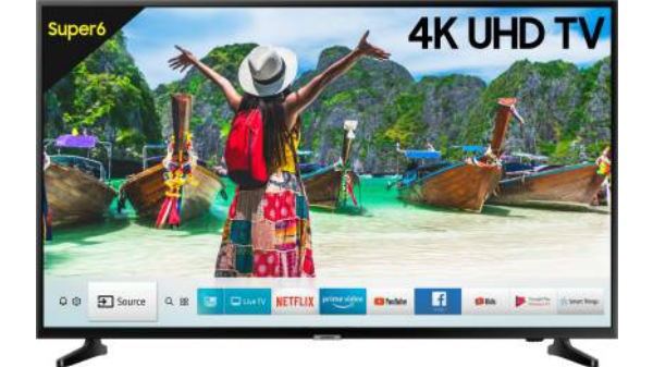 ಸ್ಯಾಮ್ಸಂಗ್ NU6100 108cm (43) ಅಲ್ಟ್ರಾ ಹೆಚ್ಡಿ (4K) LED ಸ್ಮಾರ್ಟ್ ಟಿವಿ ಸ್ಯಾಮ್ಸಂಗ್ NU6100 108cm (43) ಅಲ್ಟ್ರಾ ಹೆಚ್ಡಿ (4K) LED ಸ್ಮಾರ್ಟ್ ಟಿವಿ