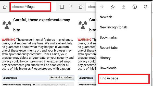 ಹಿಡನ್ ರೀಡರ್ ಮೋಡ್ ಆಕ್ಟಿವೇಟ್ ಮಾಡುವುದು ಹೇಗೆ?ಹಂತ 2. 