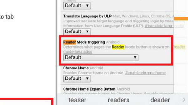 ಹಿಡನ್ ರೀಡರ್ ಮೋಡ್ ಆಕ್ಟಿವೇಟ್ ಮಾಡುವುದು ಹೇಗೆ? ಹಂತ 3. 