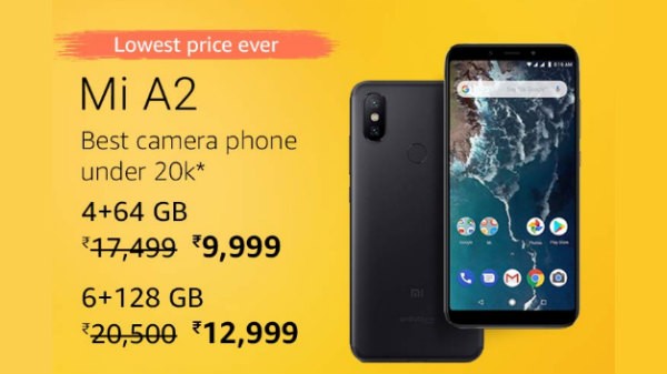 43% Off On ಶಿಯೋಮಿ Mi A2 43% Off On ಶಿಯೋಮಿ Mi A2