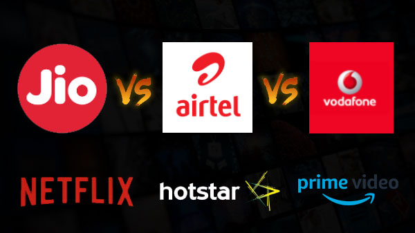 ನೆಟ್ಫ್ಲಿಕ್ಸ್, ಹಾಟ್ಸ್ಟಾರ್, ಅಮೆಜಾನ್ ವಿಡಿಯೋ ವೀಕ್ಷಣೆಗೆ ಬೆಸ್ಟ್ ಪ್ಲಾನ್ ನೆಟ್ಫ್ಲಿಕ್ಸ್, ಹಾಟ್ಸ್ಟಾರ್, ಅಮೆಜಾನ್ ವಿಡಿಯೋ ವೀಕ್ಷಣೆಗೆ ಬೆಸ್ಟ್ ಪ್ಲಾನ್
