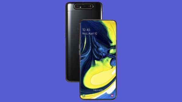 ಸ್ಯಾಮ್ ಸಂಗ್ ಗ್ಯಾಲಕ್ಸಿ ಎ80 (MRP: Rs. 52,000) ಸ್ಯಾಮ್ ಸಂಗ್ ಗ್ಯಾಲಕ್ಸಿ ಎ80 (MRP: Rs. 52,000)