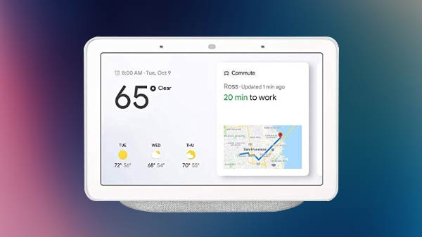 ಗೂಗಲ್ ನೆಸ್ಟ್‌ ಹಬ್- ಡಿವೈಸ್ 