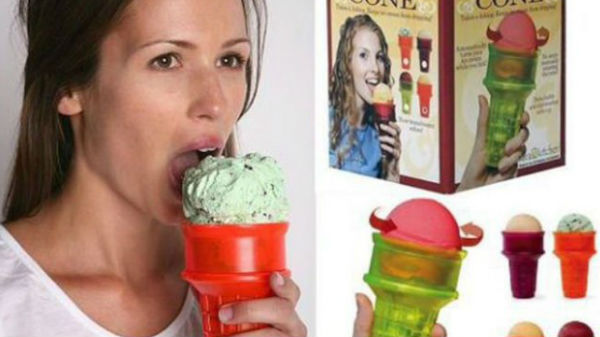 ತಿರುಗುವ ಐಸ್‌ಕ್ರೀಮ್ ಕೋನ್ 