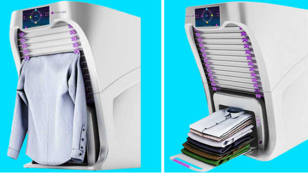 ಬಟ್ಟೆ ಮಡಚಲೂ ಮಶಿನ್