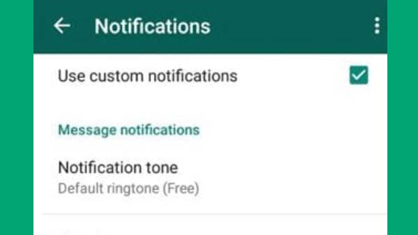 ಕಸ್ಟಮ್ ನೊಟಿಫಿಕೇಷನ್‌