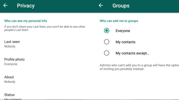 ಗ್ರೂಪ್‌ ಸೇರುವಿಕೆ ಕಂಟ್ರೋಲ್‌