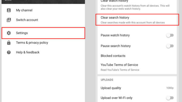 ಯೂಟ್ಯೂಬ್ ಆಪ್‌ನಲ್ಲಿ ಈ ಹಂತ ಅನುಸರಿಸಿ