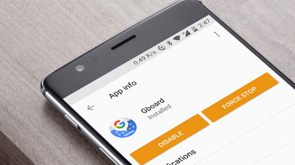 ಭೌತಿಕ ಕೀಬೋರ್ಡ್‌