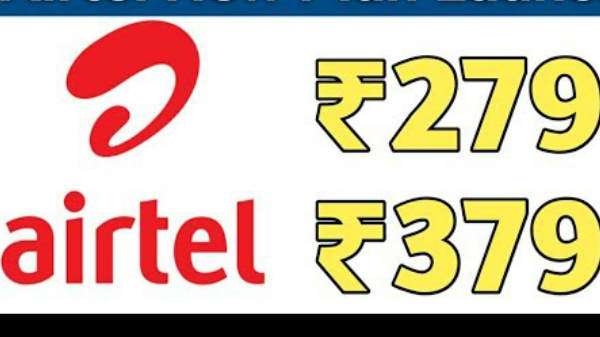 ಏರ್‌ಟೆಲ್‌ 279ರೂ. ಪ್ಲ್ಯಾನ್‌