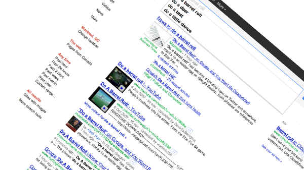 ಸರ್ಚ್ ಕೀ ವರ್ಡ್- Do a Barrel Roll ಸರ್ಚ್ ಕೀ ವರ್ಡ್- Do a Barrel Roll