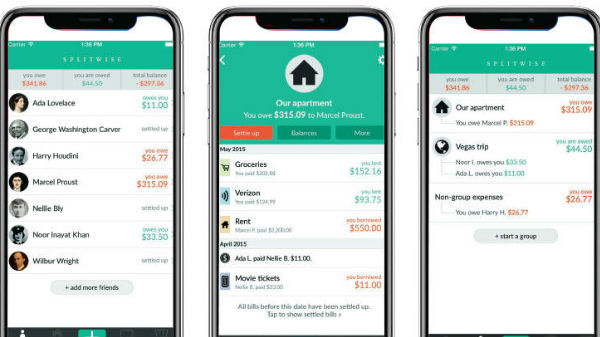 ಸ್ಪ್ಲಿಟ್‌ವೈಸ್ (Splitwise)