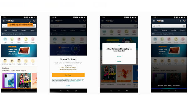 ಅಮೆಜಾನ್‌ ಶಾಪಿಂಗ್‌ ಆಪ್‌ನಲ್ಲಿ ಅಲೆಕ್ಸಾವನ್ನು ಬಳಸುವುದು ಹೇಗೆ?