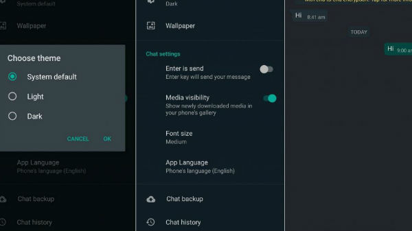 ಡಾರ್ಕ್‌ಮೋಡ್ ಪ್ರಯೋಜನ