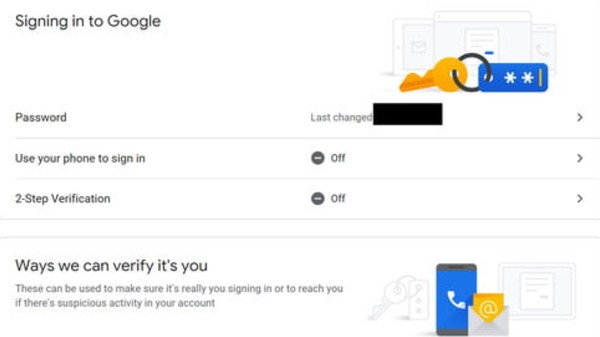 ಹಂತ 3: ನಿಮ್ಮ ಪಾಸ್‌ವರ್ಡ್ ಬದಲಾಯಿಸಿ