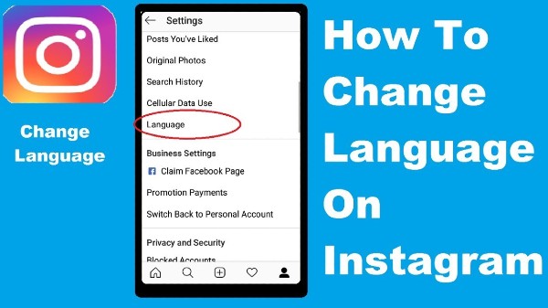 Instagram ನಲ್ಲಿ ಭಾಷೆಯನ್ನು ಬದಲಾಯಿಸುವುದು ಹೇಗೆ?