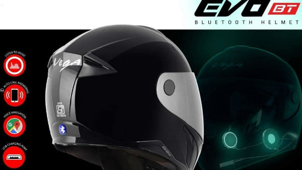 Vega Evo BT ಬ್ಲೂಟೂತ್ ಹೆಲ್ಮೆಟ್ Vega Evo BT ಬ್ಲೂಟೂತ್ ಹೆಲ್ಮೆಟ್