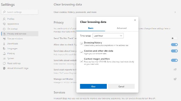 ಬ್ರೌಸಿಂಗ್ ಹಿಸ್ಟರಿ ಕ್ಲಿಯರ್‌ ಮಾಡುವುದು ಹೇಗೆ?