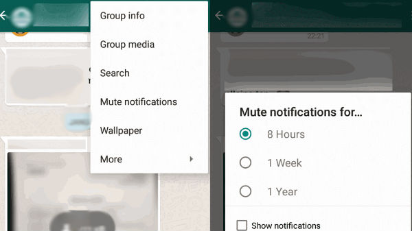 ಗ್ರೂಪ್‌ ಮೆಸೆಜ್‌ ನೋಟಿಫಿಕೇಶನ್‌ ಮ್ಯೂಟ್ ಮಾಡಲು ಹೀಗೆ ಮಾಡಿ