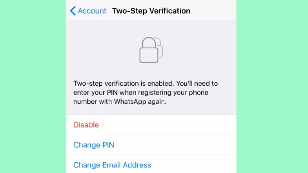 1. ಎರಡು ಅಂಶಗಳ ದೃಡೀಕರಣವನ್ನು ಸಕ್ರಿಯಗೊಳಿಸಿ